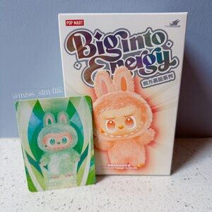 Pop Mart Big Into Energy Labubu Serenity Sealed New